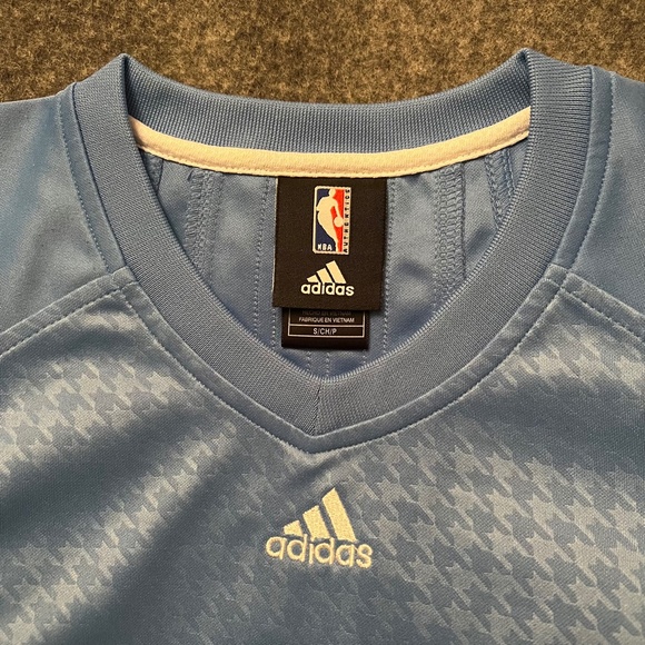 DENVER NUGGETS 2007 Adidas Authentic NBA S/S Shooting Shirt SMALL Carmelo Era - Picture 10 of 16